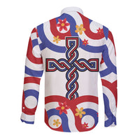 Croatia Epiphany Long Sleeve Button Shirt Bogojavljenje - Sveta Tri Kralja