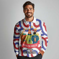 Croatia Epiphany Long Sleeve Polo Shirt Bogojavljenje - Sveta Tri Kralja LT17 - Wonder Print Shop