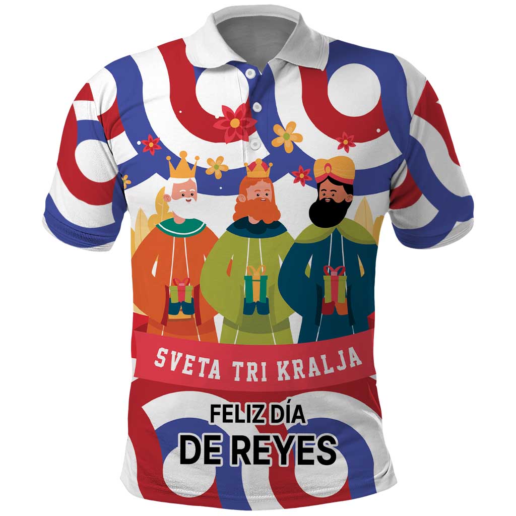 Croatia Epiphany Polo Shirt Bogojavljenje - Sveta Tri Kralja LT17 - Wonder Print Shop