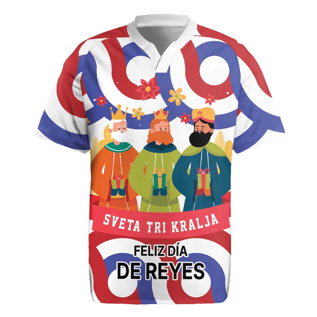 Croatia Epiphany Rugby Jersey Bogojavljenje - Sveta Tri Kralja LT17 - Wonder Print Shop