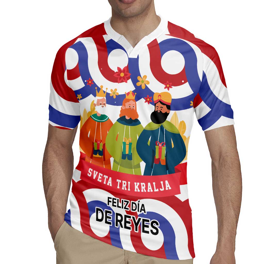 Croatia Epiphany Rugby Jersey Bogojavljenje - Sveta Tri Kralja LT17 - Wonder Print Shop