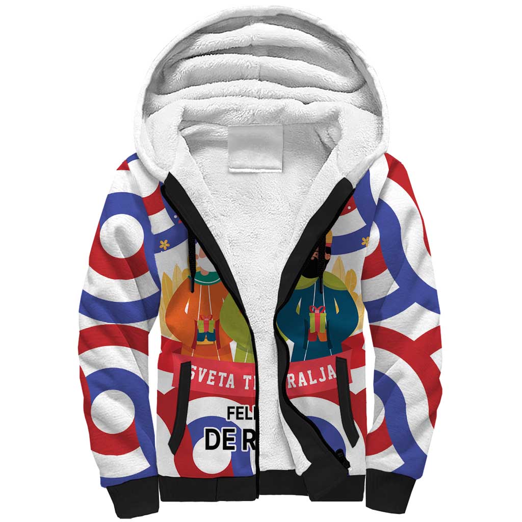 Croatia Epiphany Sherpa Hoodie Bogojavljenje - Sveta Tri Kralja LT17 - Wonder Print Shop