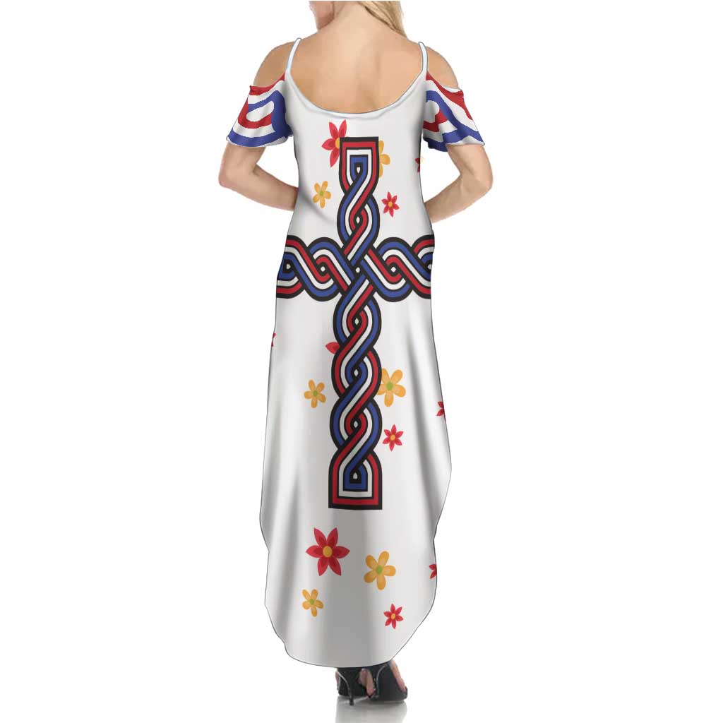 Croatia Epiphany Summer Maxi Dress Bogojavljenje - Sveta Tri Kralja LT17 - Wonder Print Shop