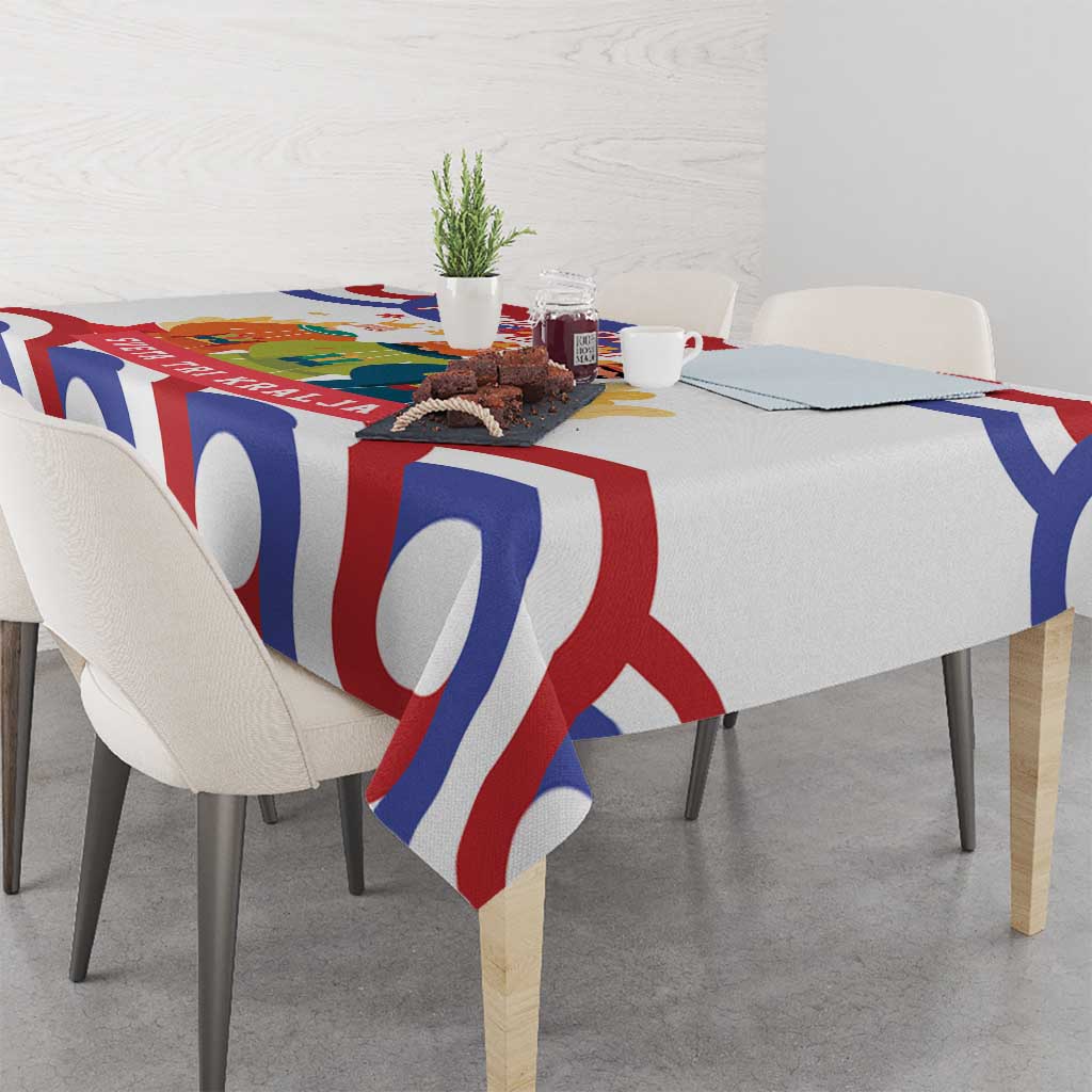 Croatia Epiphany Tablecloth Bogojavljenje - Sveta Tri Kralja LT17 - Wonder Print Shop