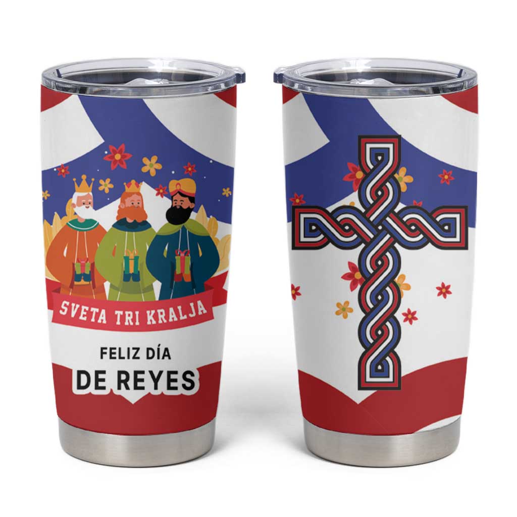 Croatia Epiphany Tumbler Cup Bogojavljenje - Sveta Tri Kralja LT17 - Wonder Print Shop