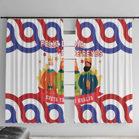Croatia Epiphany Window Curtain Bogojavljenje - Sveta Tri Kralja LT17 - Wonder Print Shop