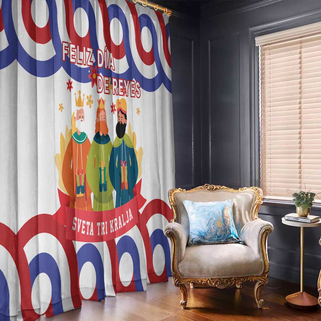Croatia Epiphany Window Curtain Bogojavljenje - Sveta Tri Kralja LT17 - Wonder Print Shop