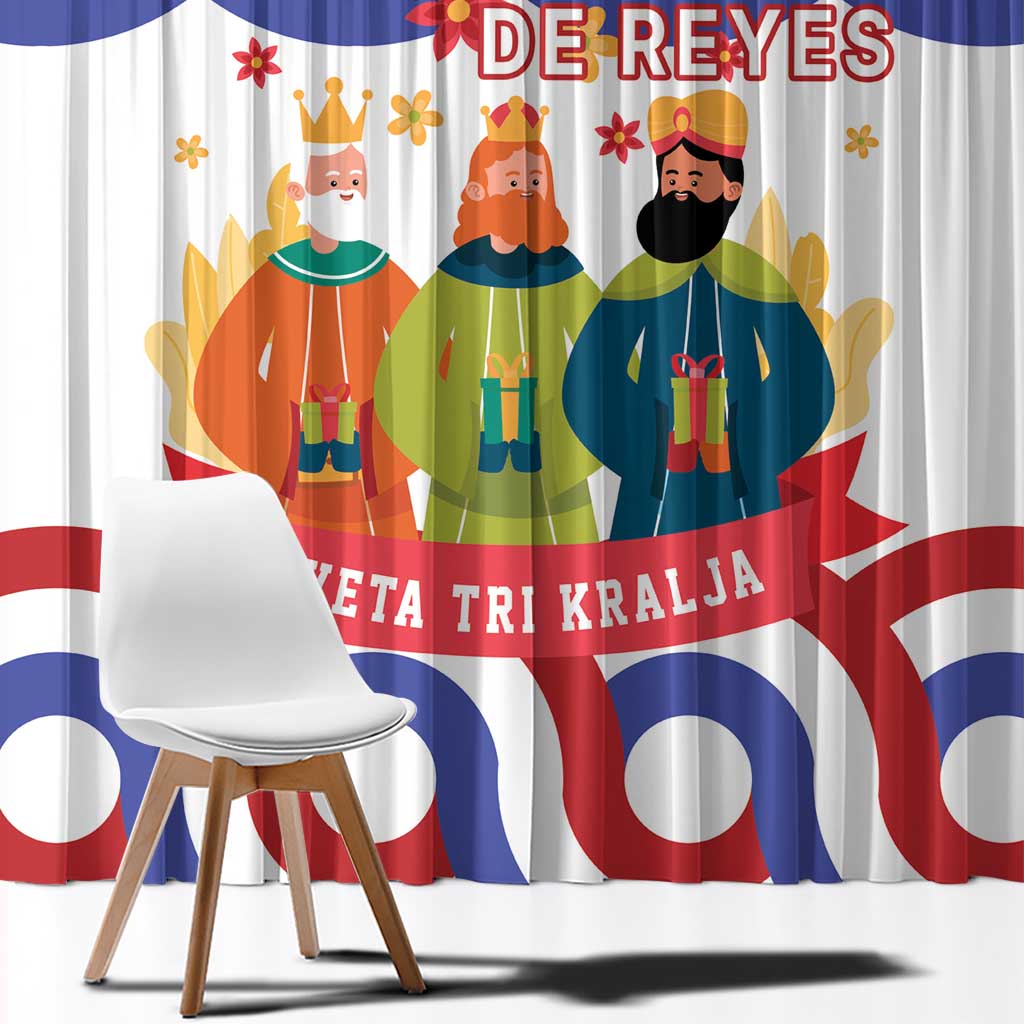 Croatia Epiphany Window Curtain Bogojavljenje - Sveta Tri Kralja LT17 - Wonder Print Shop