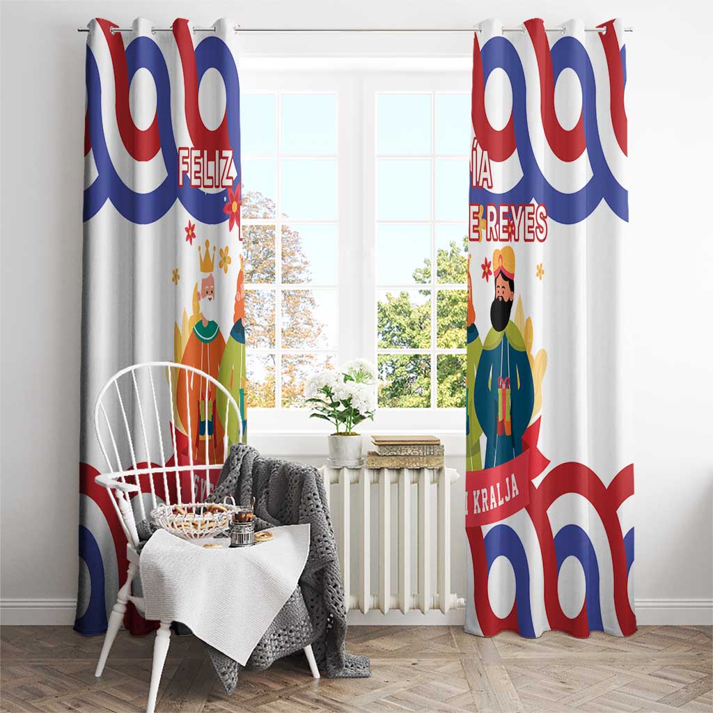 Croatia Epiphany Window Curtain Bogojavljenje - Sveta Tri Kralja LT17 - Wonder Print Shop