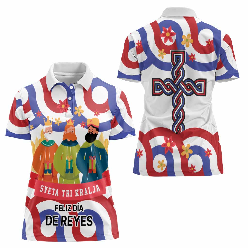 Croatia Epiphany Women Polo Shirt Bogojavljenje - Sveta Tri Kralja LT17 - Wonder Print Shop
