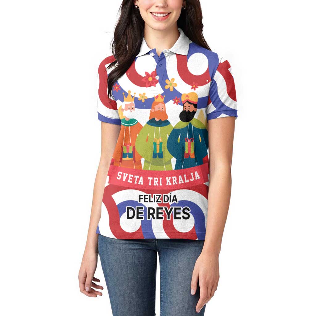 Croatia Epiphany Women Polo Shirt Bogojavljenje - Sveta Tri Kralja LT17 - Wonder Print Shop