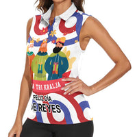 Croatia Epiphany Women Sleeveless Polo Shirt Bogojavljenje - Sveta Tri Kralja LT17 - Wonder Print Shop