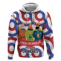 Croatia Epiphany Zip Hoodie Bogojavljenje - Sveta Tri Kralja LT17 - Wonder Print Shop