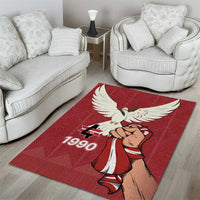 Latvia Restoration of Independence Day Area Rug Latvija 4th May with Dove