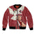 Latvia Restoration of Independence Day Bomber Jacket Latvija 4th May with Dove