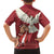 Latvia Restoration of Independence Day Family Matching Off The Shoulder Long Sleeve Dress and Hawaiian Shirt Latvija 4th May with Dove