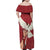 Latvia Restoration of Independence Day Family Matching Off Shoulder Maxi Dress and Hawaiian Shirt Latvija 4th May with Dove