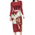 Latvia Restoration of Independence Day Long Sleeve Bodycon Dress Latvija 4th May with Dove