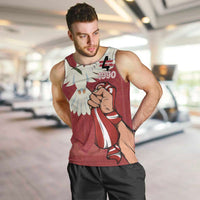 Latvia Restoration of Independence Day Men Tank Top Latvija 4th May with Dove