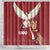 Latvia Restoration of Independence Day Shower Curtain Latvija 4th May with Dove