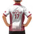 Latvia Basketball Custom Family Matching Mermaid Dress and Hawaiian Shirt White Latvian Pattern