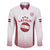 Latvia Basketball Custom Family Matching Puletasi and Hawaiian Shirt White Latvian Pattern