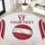 Latvia Basketball Custom Round Carpet White Latvian Pattern