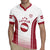Latvia Basketball Custom Rugby Jersey White Latvian Pattern