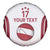 Latvia Basketball Custom Spare Tire Cover White Latvian Pattern