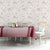 Latvia Basketball Custom Tablecloth White Latvian Pattern