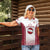 Latvia Basketball Custom Women Polo Shirt White Latvian Pattern