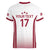 Latvia Basketball Custom Women V-Neck T-Shirt White Latvian Pattern