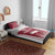 Latvia Basketball Custom Bedding Set Red Latvian Pattern
