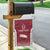Latvia Basketball Custom Garden Flag Red Latvian Pattern
