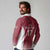 Latvia Basketball Custom Long Sleeve Polo Shirt Red Latvian Pattern