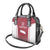 Latvia Basketball Custom Shoulder Handbag Red Latvian Pattern
