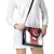 Latvia Basketball Custom Shoulder Handbag Red Latvian Pattern