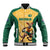 Custom Australia Rugby Baseball Jacket Kangaroo Mascot