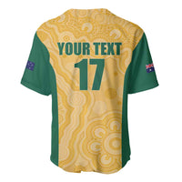 Custom Australia Rugby Baseball Jersey Kangaroo Mascot