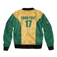 Custom Australia Rugby Bomber Jacket Kangaroo Mascot