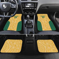 Custom Australia Rugby Car Mats Kangaroo Mascot