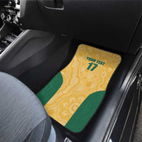 Custom Australia Rugby Car Mats Kangaroo Mascot