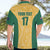 Custom Australia Rugby Hawaiian Shirt Kangaroo Mascot