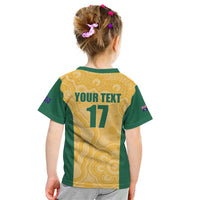 Custom Australia Rugby Kid T Shirt Kangaroo Mascot