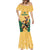 Custom Australia Rugby Mermaid Dress Kangaroo Mascot