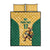 Custom Australia Rugby Quilt Bed Set Kangaroo Mascot