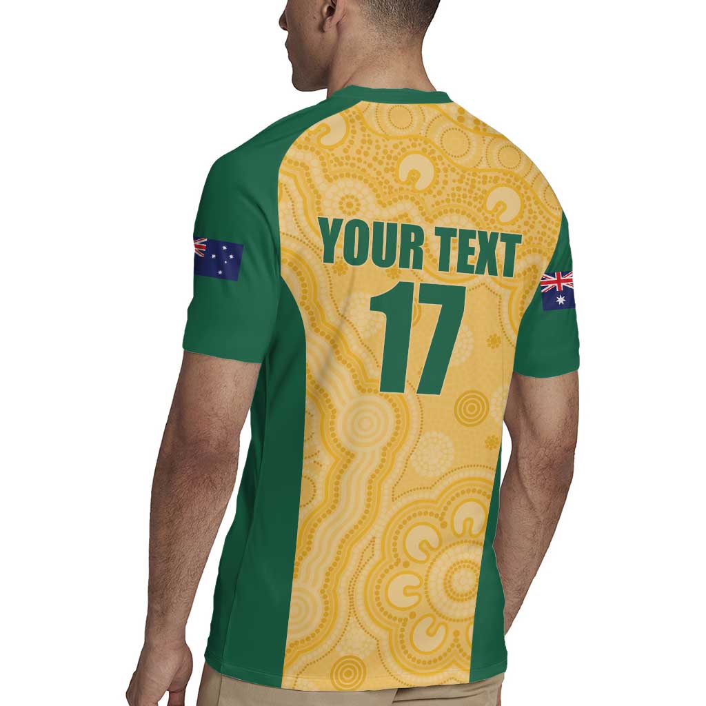 Custom Australia Rugby Rugby Jersey Kangaroo Mascot
