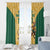 Custom Australia Rugby Window Curtain Kangaroo Mascot