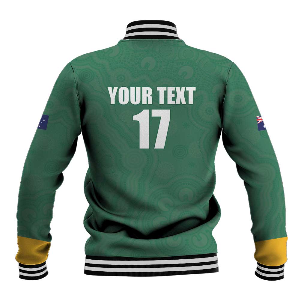Custom Australia Rugby Baseball Jacket Sporty Style