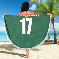 Custom Australia Rugby Beach Blanket Sporty Style